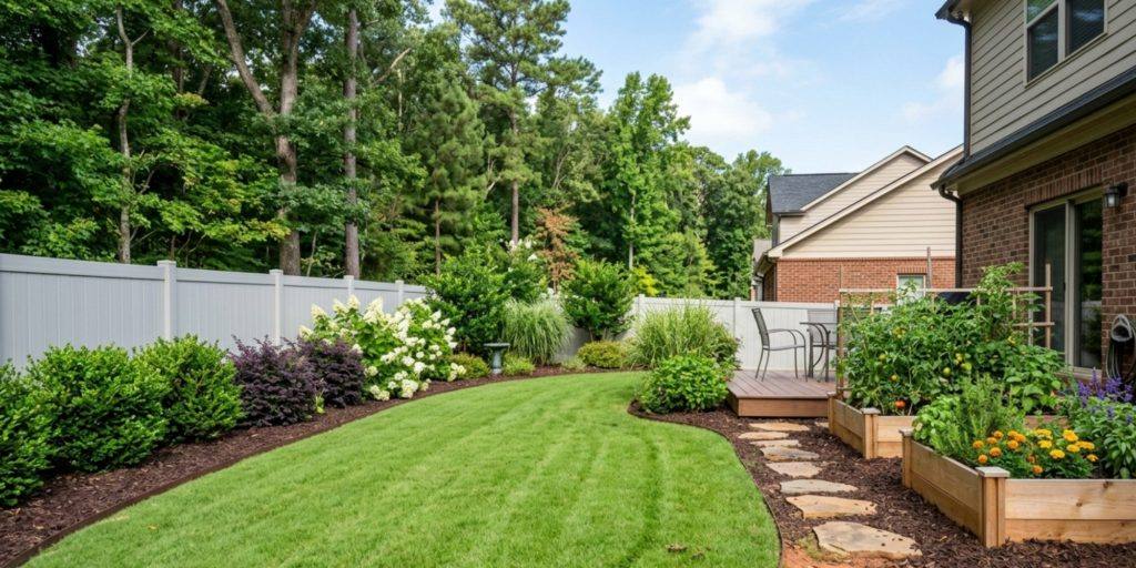 JH Landscapes backyard landscaping ideas for waxhaw nc properties project photo 1 in the Greater Charlotte area