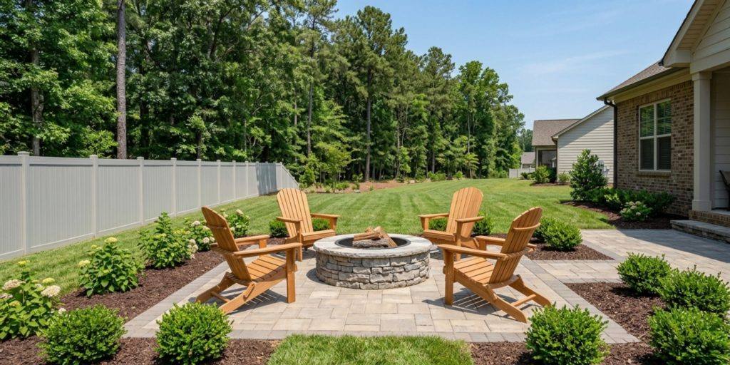 JH Landscapes backyard landscaping ideas for waxhaw nc properties project photo 2 in the Greater Charlotte area