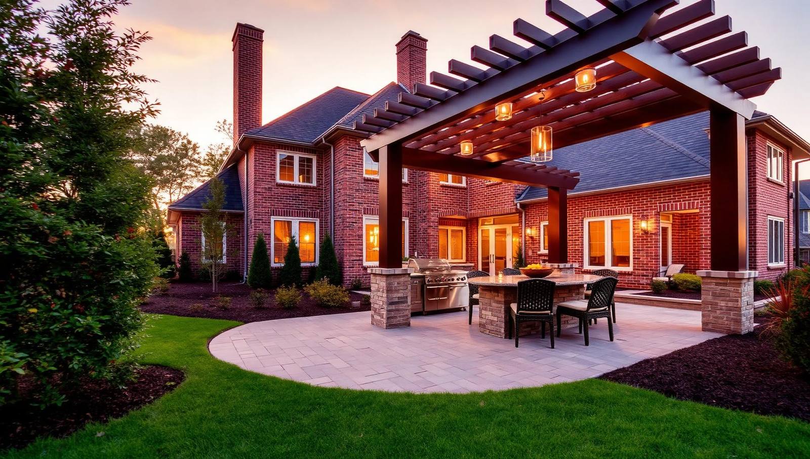 Outdoor living project in Ballantyne
