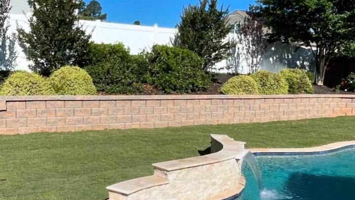 Landscape Renovation — completed JH Landscapes project in the Greater Charlotte region