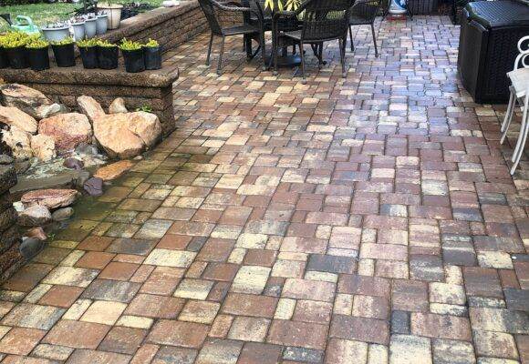 Patio Design Build — completed JH Landscapes project in the Greater Charlotte region