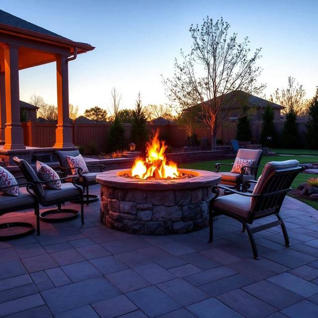 Fire Pit Installation