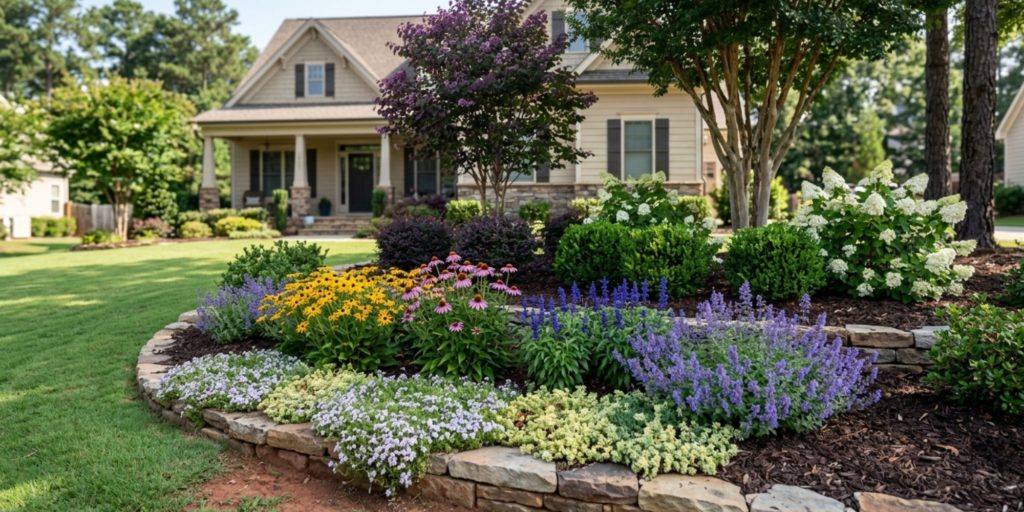 JH Landscapes front yard landscaping ideas for waxhaw nc homes project photo 1 in the Greater Charlotte area