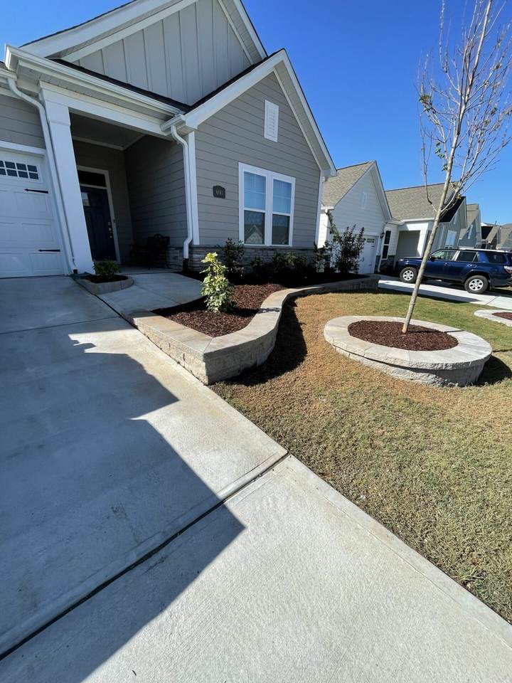 Garden Wall — completed JH Landscapes project in the Greater Charlotte region