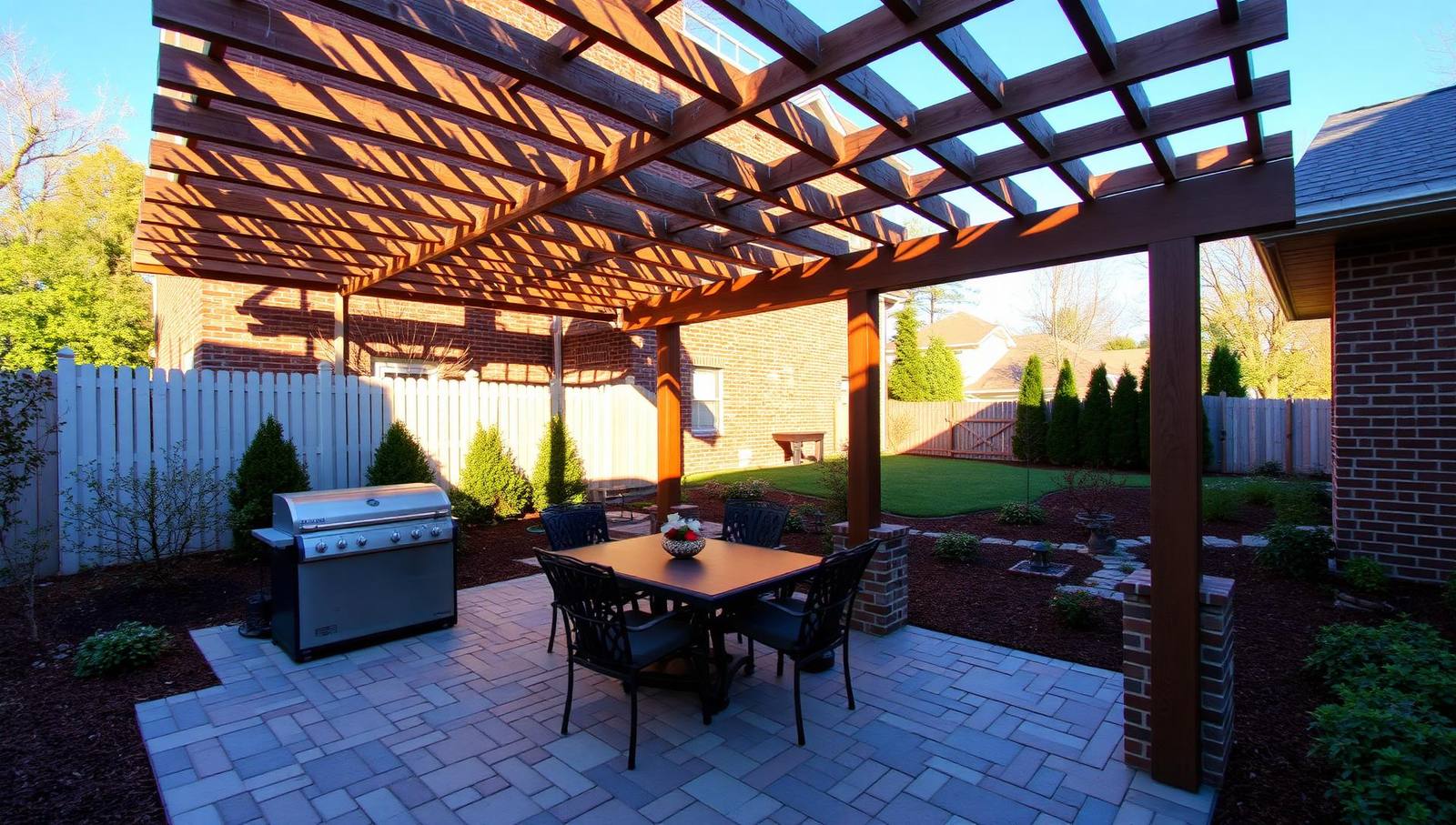 Outdoor living project in Matthews