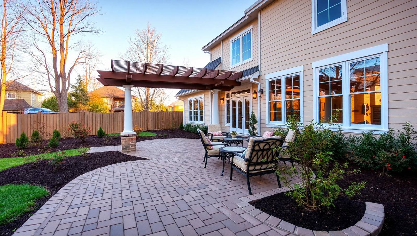 Outdoor living project in Pineville
