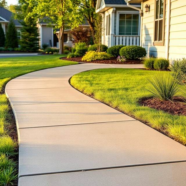 Sidewalk Installation