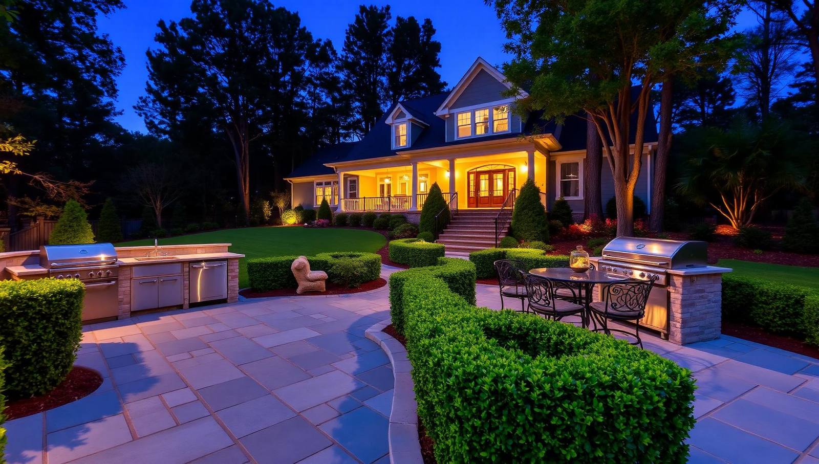 Outdoor living project in South Charlotte