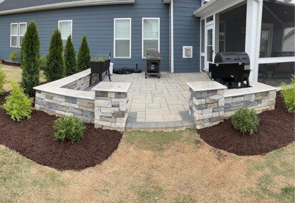 Strategic Landscape Design — completed JH Landscapes project in the Greater Charlotte region