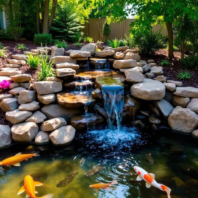 Water Feature Installation