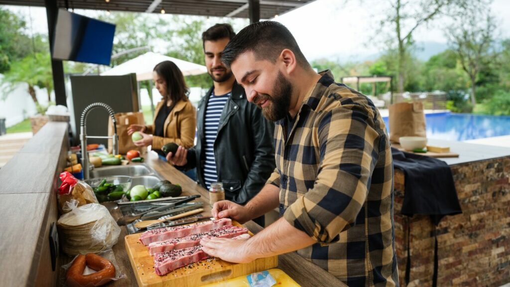 Estimate For An Outdoor Kitchen Installation Charlotte NC