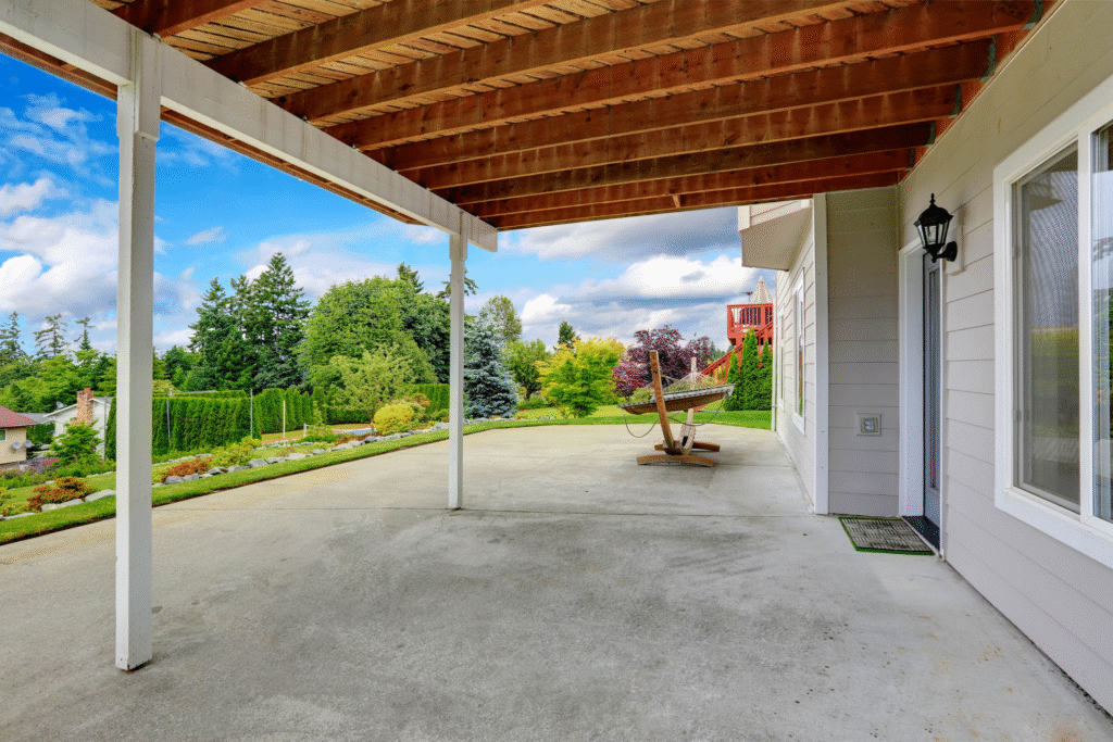 covered patio