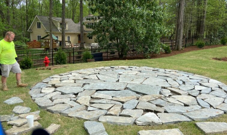 Backyard Round stones image