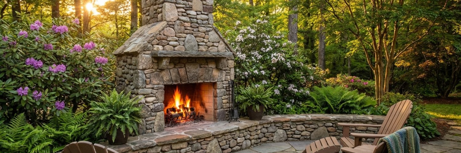 Outdoor Fireplace