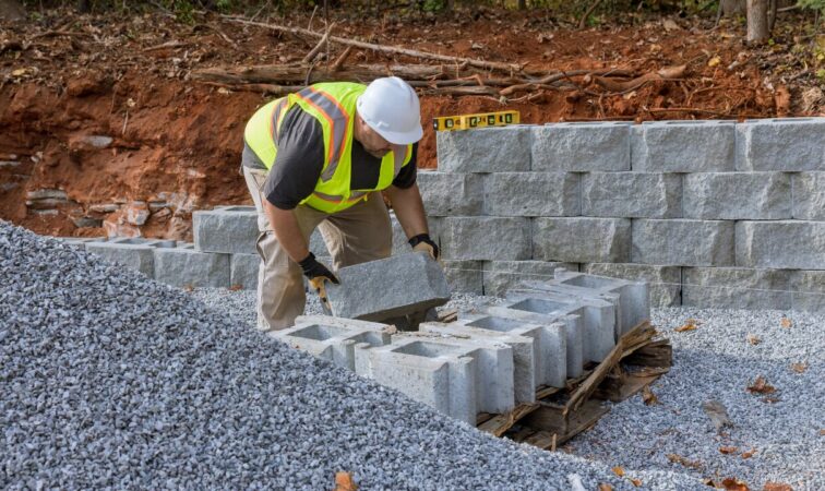 retaining wall contractors charlotte nc